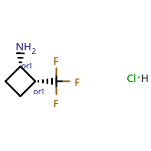 cis-2-(trifluoromethyl)cyclobutanamine hydrochloride