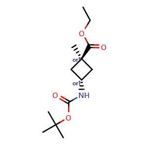 ethyl trans-3-(tert-butoxycarbonylamino)-1-methyl-cyclobutanecarboxylate