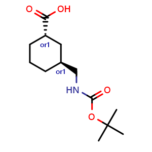 trans-3-[(tert-butoxycarbonylamino)methyl]cyclohexanecarboxylic acid