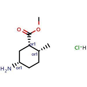 methyl rel-(1S,2R,5S)-5-amino-2-methyl-cyclohexanecarboxylate hydrochloride