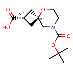 cis-8-tert-butoxycarbonyl-5-oxa-8-azaspiro[3.5]nonane-2-carboxylic acid
