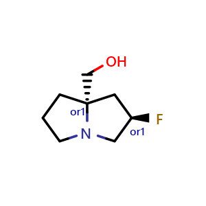 [trans-2-fluoro-1,2,3,5,6,7-hexahydropyrrolizin-8-yl]methanol