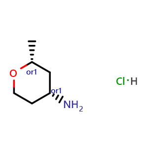 cis-2-methyltetrahydropyran-4-amine hydrochloride