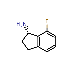 (S)-7-fluoro-2,3-dihydro-1H-inden-1-amine