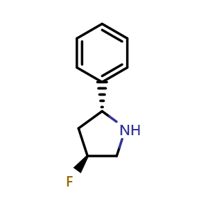 (2R,4S)-4-fluoro-2-phenylpyrrolidine