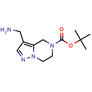 tert-butyl 3-(aminomethyl)-6,7-dihydropyrazolo[1,5-a]pyrazine-5(4H)-carboxylate