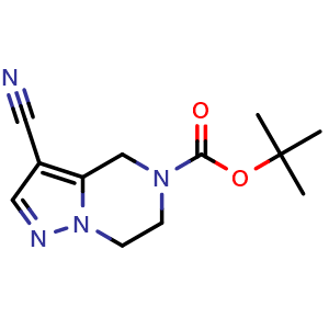 tert-butyl 3-cyano-6,7-dihydropyrazolo[1,5-a]pyrazine-5(4H)-carboxylate