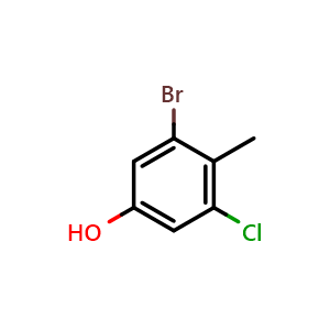 3-bromo-5-chloro-4-methylphenol