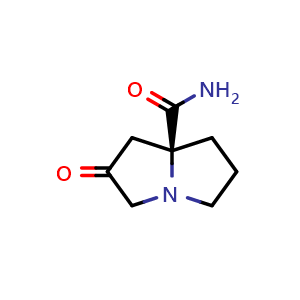(S)-2-oxotetrahydro-1H-pyrrolizine-7a(5H)-carboxamide