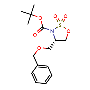 tert-butyl (S)-4-((benzyloxy)methyl)-1,2,3-oxathiazolidine-3-carboxylate 2,2-dioxide