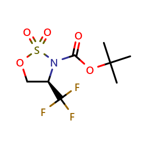 tert-butyl (R)-4-(trifluoromethyl)-1,2,3-oxathiazolidine-3-carboxylate 2,2-dioxide