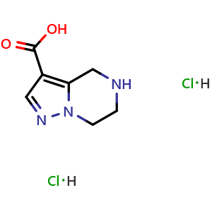 4,5,6,7-tetrahydropyrazolo[1,5-a]pyrazine-3-carboxylic acid dihydrochloride