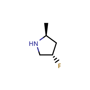(2S,4S)-4-fluoro-2-methylpyrrolidine
