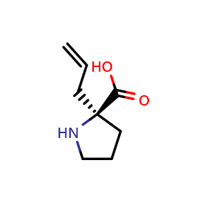 (S)-2-allylpyrrolidine-2-carboxylic acid