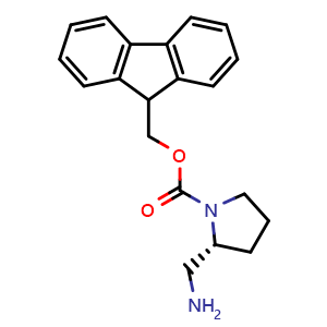 (9H-fluoren-9-yl)methyl (R)-2-(aminomethyl)pyrrolidine-1-carboxylate