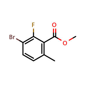methyl 3-bromo-2-fluoro-6-methylbenzoate
