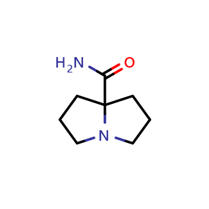 tetrahydro-1H-pyrrolizine-7a(5H)-carboxamide