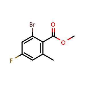 methyl 2-bromo-4-fluoro-6-methylbenzoate