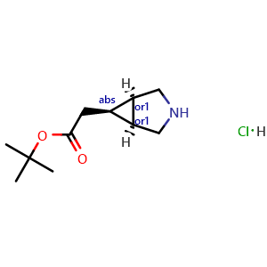 tert-butyl Rel-2-((1R,5S,6r)-3-azabicyclo[3.1.0]hexan-6-yl)acetate hydrochloride
