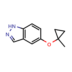 5-(1-Methylcyclopropoxy)-1H-indazole