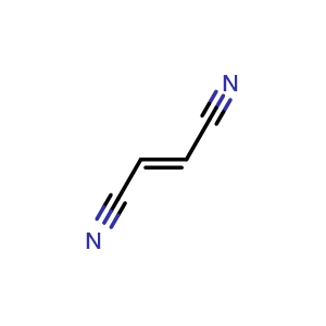 Chemical structure of Fumaronitrile , CAS 764-42-1, AChemBlock W157619