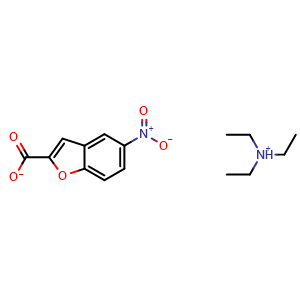 Triethylammonium 5-nitrobenzofuran-2-carboxylate