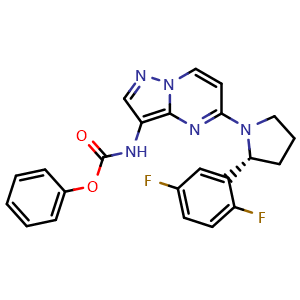 (R)-Phenyl (5-(2-(2,5-difluorophenyl)pyrrolidin-1-yl)pyrazolo[1,5-a]pyrimidin-3-yl)carbamate