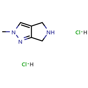 2-Methyl-2,4,5,6-tetrahydropyrrolo[3,4-c]pyrazole dihydrochloride