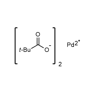 Chemical structure of Palladium dipivalate , CAS 106224-36-6, AChemBlock W157838