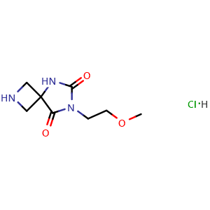 7-(2-Methoxyethyl)-2,5,7-triazaspiro[3 4]octane-6,8-dione hydrochloride