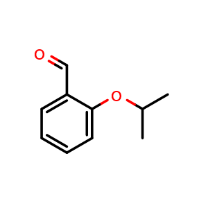 Chemical structure of 2-Isopropoxybenzaldehyde , CAS 22921-58-0, AChemBlock W157984