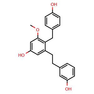 3',5-dihydroxy-2-(4-hydroxybenzyl)3-methoxybibenzyl