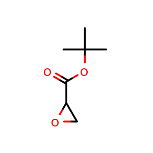 Chemical structure of tert-Butyl oxirane-2-carboxylate , CAS 92223-80-8, AChemBlock W158005