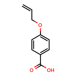 Chemical structure of 4-Prop-2-enoxybenzoic acid , CAS 27914-60-9, AChemBlock W158028