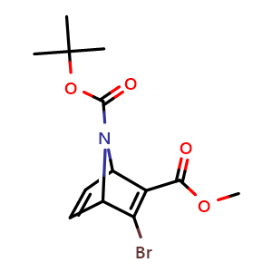 7-(tert-Butyl) 2-methyl 3-bromo-7-azabicyclo[2 2 1]hepta-2,5-diene-2,7-dicarboxylate