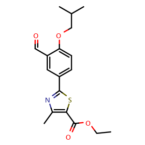 Ethyl 2-(3-formyl-4-isobutoxyphenyl)-4-methylthiazole-5-carboxylate