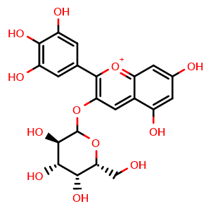 Delphinidin 3-O-galactoside