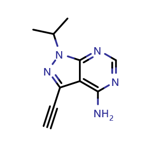 3-Ethynyl-1-(1-methylethyl)-1H-pyrazolo[3,4-d]pyrimidin-4-amine