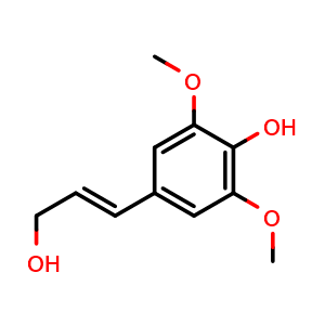 Chemical structure of Sinapyl Alcohol , CAS 537-33-7, AChemBlock W158343