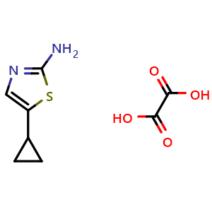 5-Cyclopropylthiazol-2-amine oxalate