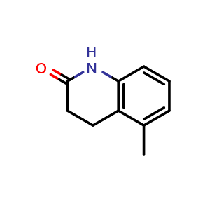 Chemical structure of 5-Methyl-3,4-dihydroquinolin-2(1H)-one , CAS 20151-46-6, AChemBlock W158594