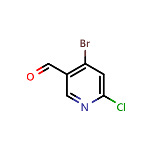 4-Bromo-6-chloropyridine-3-carbaldehyde