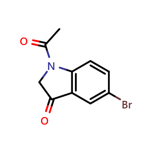 1-Acetyl-5-bromo-2H-indol-3-one