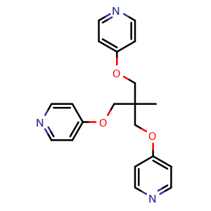 4,4'-((2-Methyl-2-((pyridin-4-yloxy)methyl)propane-1,3-diyl)bis(oxy))dipyridine