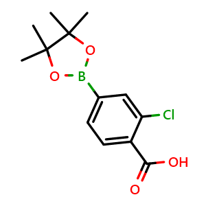 2-Chloro-4-(4,4,5,5-tetramethyl-1,3,2-dioxaborolan-2-yl)benzoic acid