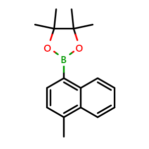 4,4,5,5-Tetramethyl-2-(4-methylnaphthalen-1-yl)-1,3,2-dioxaborolane