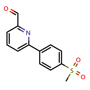 6-(4-(Methylsulfonyl)phenyl)picolinaldehyde