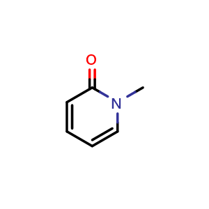 Chemical structure of 1-Methylpyridin-2(1H)-one , CAS 694-85-9, AChemBlock W158923