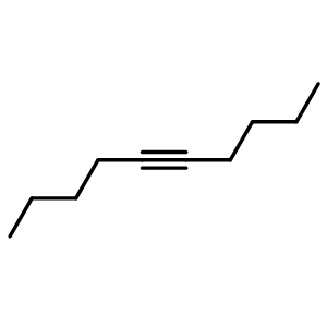 Chemical structure of Dec-5-yne , CAS 1942-46-7, AChemBlock W158961
