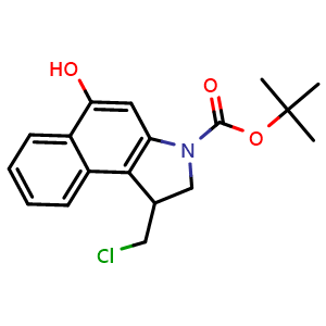tert-Butyl 1-(chloromethyl)-5-hydroxy-1H-benzo[e]indole-3(2H)-carboxylate